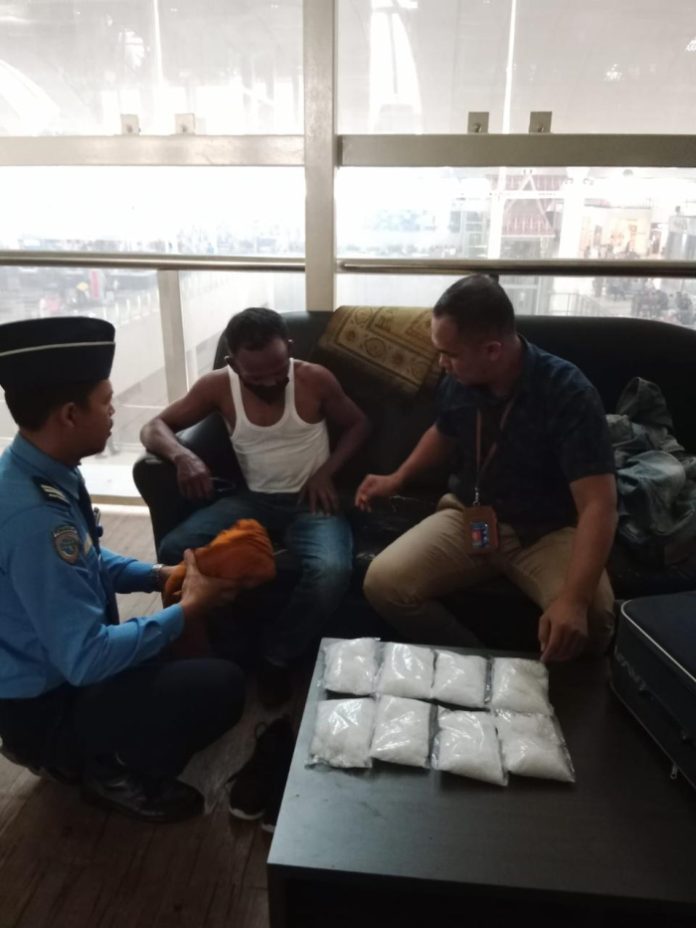 Ditangkap di Bandara Kualanamu, Calon Penumpang Hendak Antar 4 Kg Sabu ke Lombok