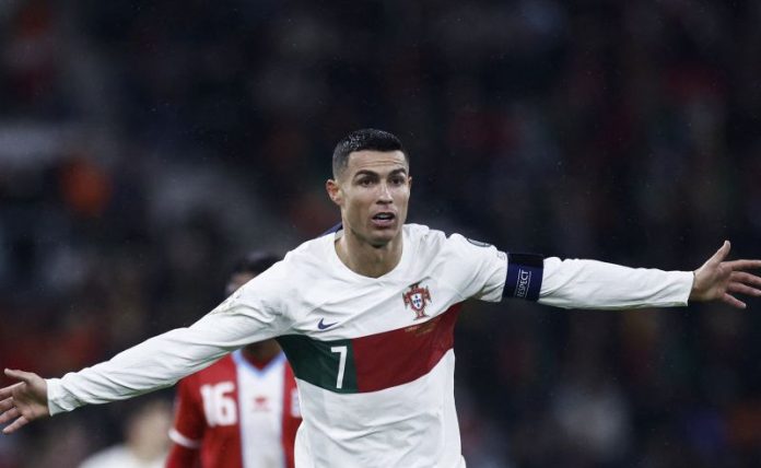 Cristiano Ronaldo Brace, Portugal Bantai Luksemburg
