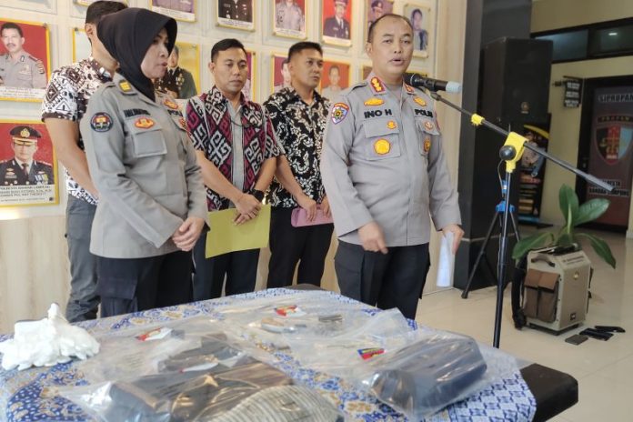 Perampok Bersenjata Api di Lampung Pengguna Aktif Narkotika
