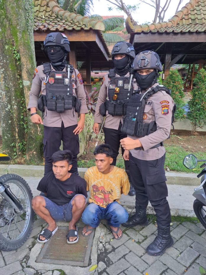 Terima Pesan dari Akun Tiktok, Tim PCR Polda Sumut Tangkap 2 Pelaku Curanmor