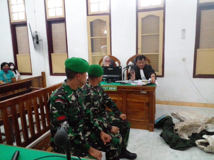 Dua Saksi Oknum TNI Sebut Sudah Dua Kali Bawa Narkotika ke Medan