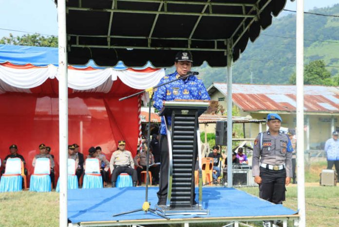Bupati Samosir Pimpin Apel Pasukan Operasi Ketupat 2023
