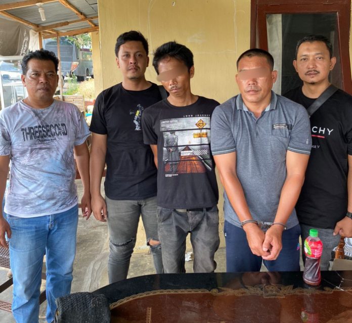 Personel Satnarkoba Polres Simalungun Tangkap Dua Pria dari Tanah Jawa