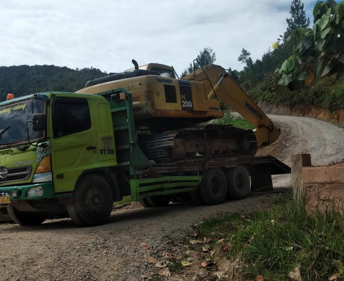 Pemilik Alat Berat yang Diamankan di Kawasan Hutan Simanampang Taput Belum Diketahui