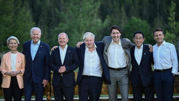 KTT G7 Adalah Apa? Simak Sejarah dan Negara Anggota G7 (f: afp/markus/schreibert/mistar).