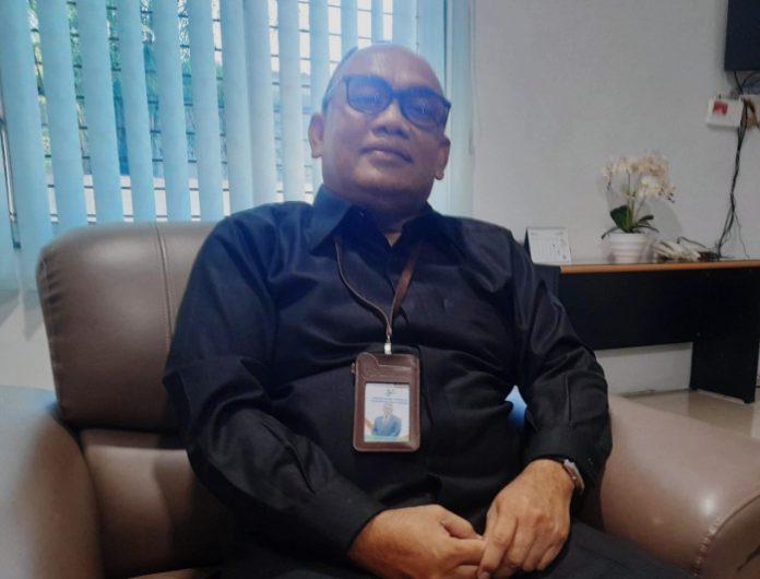 Kepala BPS Kabupaten Simalungun,Sawaluddin Naibaho (f:indra/mistar)