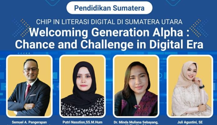Literasi digital Kemenkominfo di SMP Darul Arafah Deli Serdang