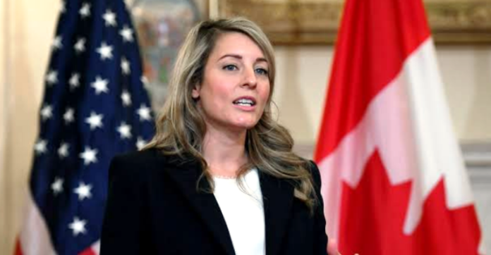 Menteri Luar Negeri Kanada, Melanie Joly