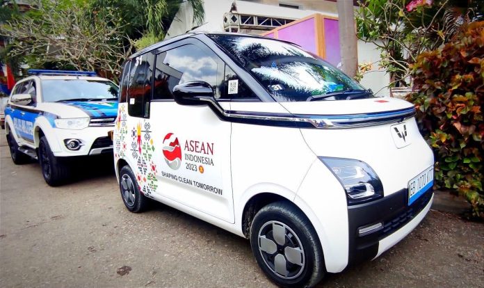 Kepala Negara dan Delegasi Gunakan Kendaraan Listrik di KTT ke-42 ASEAN