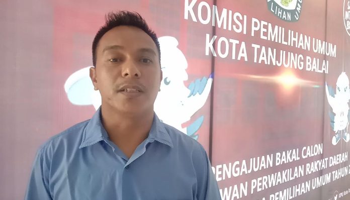 Muhammad Guntur Devisi Teknis Penyelenggara KPU Kota Tanjungbalai