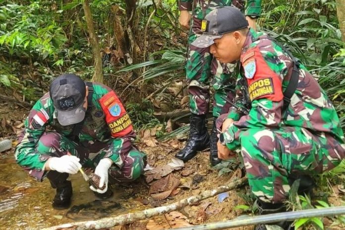Warga Temukan Granat di Perbatasan Indonesia-Malaysia, Satgas Berhasil Amankan