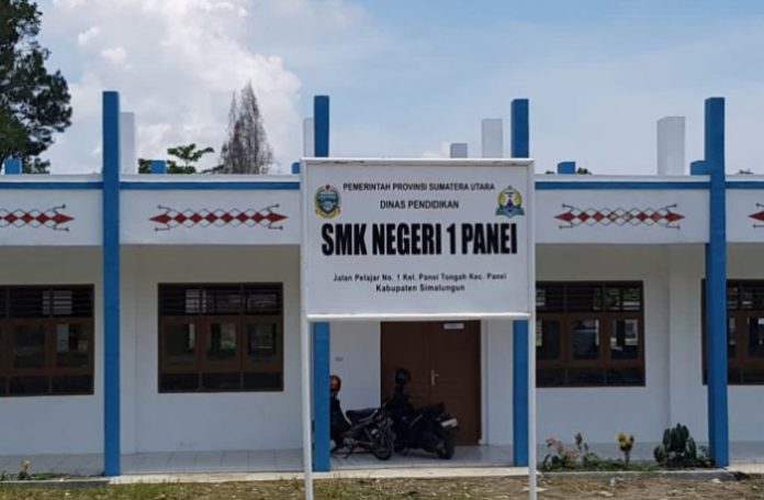 SMK Negeri 1 Panei Kabupaten Simalungun membuka pendaftaran PPDB 2023 melalui proses offline. (f:yetty/mistar)