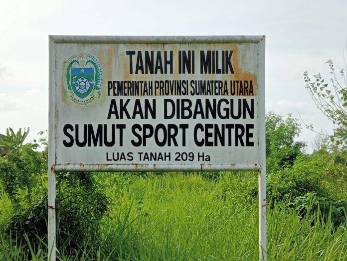 PON XXI Sumut-Aceh: Pembangunan di Kawasan Sport Centre Mulai Dikerjakan