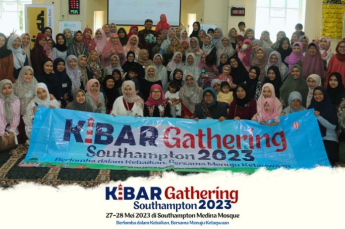 Kibar Gathering Southampton 2023 yang diselenggarakan di Masjid Medina, Inggris pada 27-28 Mei 2023 (f:ist/mistar)