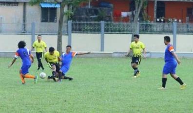 Laga Persahabatan, Polres Simalungun Tumbangkan FC Jurnalis 1-0