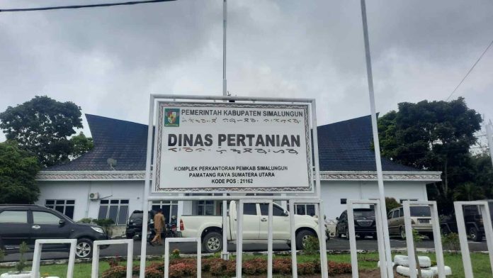 Kantor Dinas Pertanian Kabupaten Simalungun.