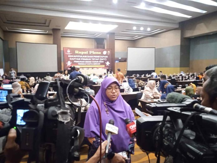 Rekapitulasi dan Penetapan DPT, KPU Medan Temukan 25 Daftar Pemilih Ganda di Luar Negeri