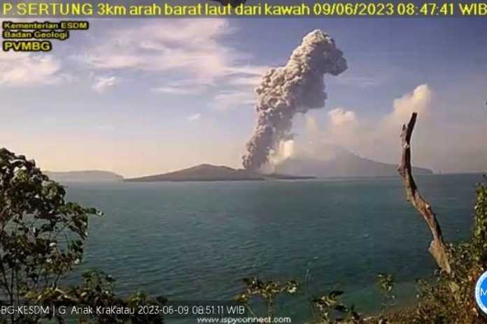 Ini Penyebab Gunung Anak Krakatau Meletus Tujuh Kali