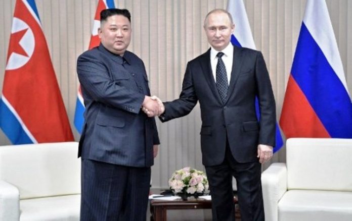 Kim Jong-un dan Vladimir Putin