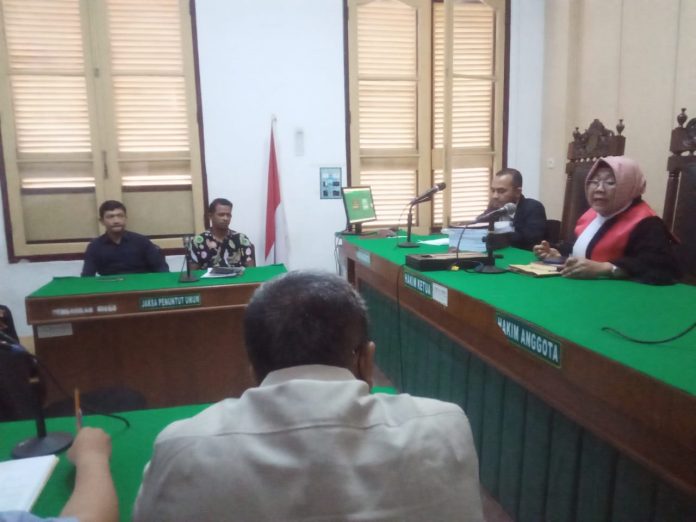 Sidang praperadilan Aditiya Hasibuan agenda pembuktian berkas-berkas di PN Medan.