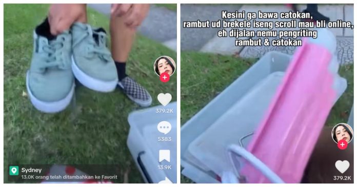 Tangkapan layar Viral WNI di Australia Temukan Iphone