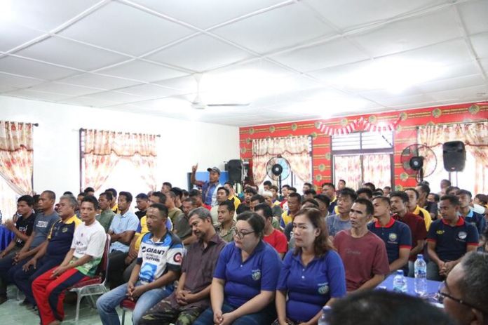 83 WBP Ikuti Sidang TPP di Lapas Tanjung Balai (f:una/mistar )