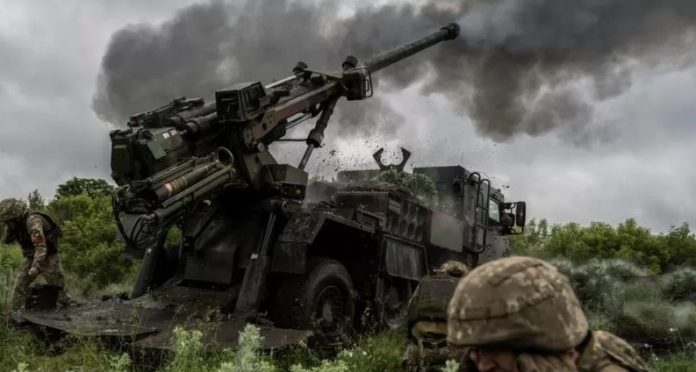 AS Ukraina Menggunakan Amunisi Bom Curah Melawan Rusia