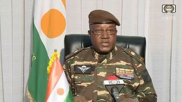 Jenderal Abdourahmane Tchiani. (f: AP/Mistar)