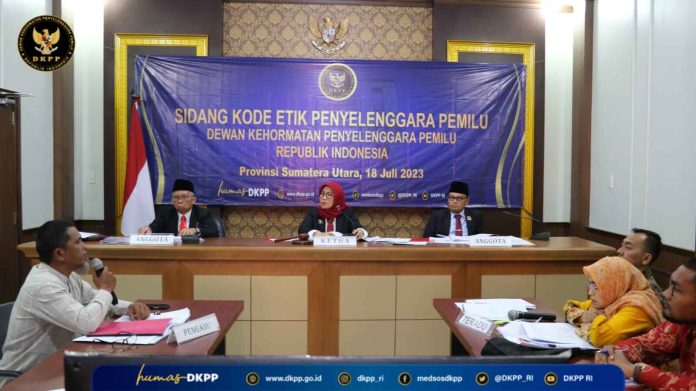 DKPP Periksa Komisioner KPU Kabupaten Simalungun atas Dugaan Pelanggaran KEEP