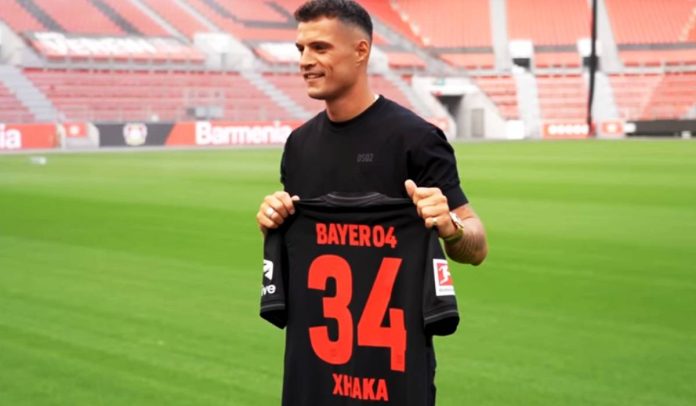 Resmi Gabung dengan Bayern Leverkusen, Segini Kontrak Granit Xhaka