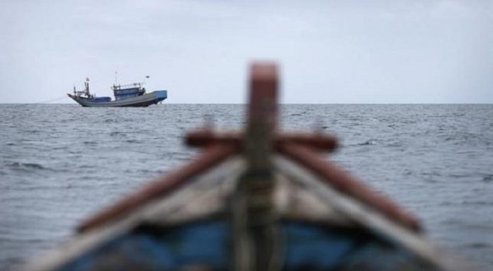 Ilustrasi Pelaut Australia dan Seekor Anjing Selamat Setelah Terombang-ambing 2 Bulan di Laut.