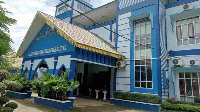 Kantor Dinas Pendidikan Kabupaten Deli Serdang.