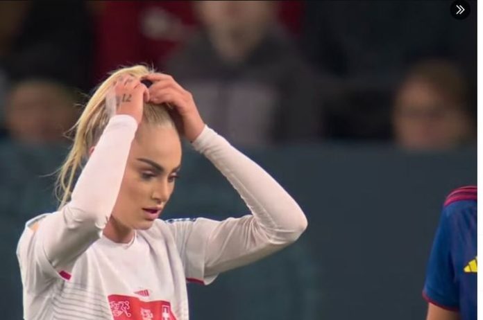 Kalahkan Filipina, Pesepak Bola Tercantik Main 20 Menit Bela Timnas Swiss