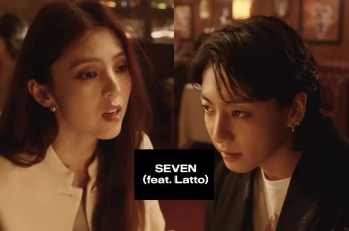 Teaser MV `Seven' Dirilis, Aktris Han So Hee Bersama Jungkook BTS Beri Dukungan