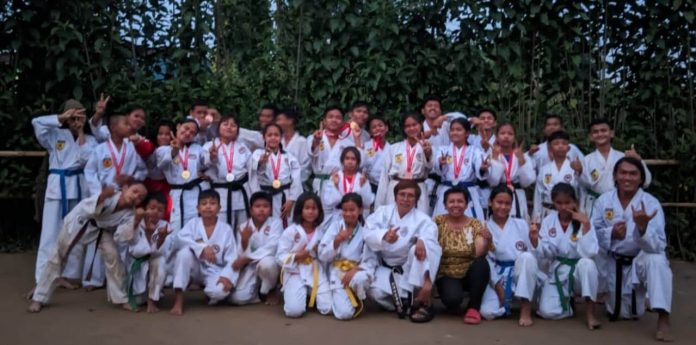 Wadokai Karate-Do Raih 14 Medali Dalam Ajang Kejuaraan Forki Simalungun