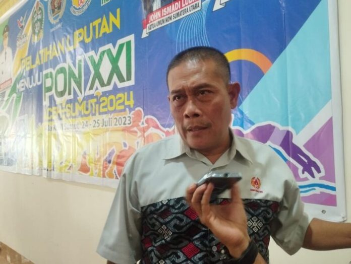 Wakil Ketua KONI Sumut Agung Sunarno (f:ist/mistar)