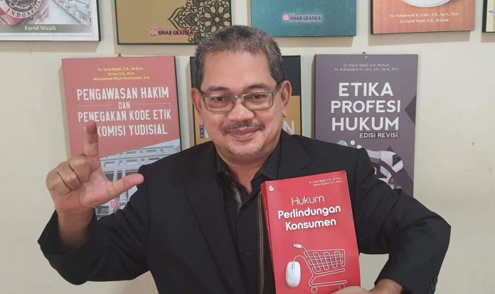 Terbitkan Buku Hukum Perlindungan Konsumen, Farid Wajdi Beri Pesan Bagi Pembacanya