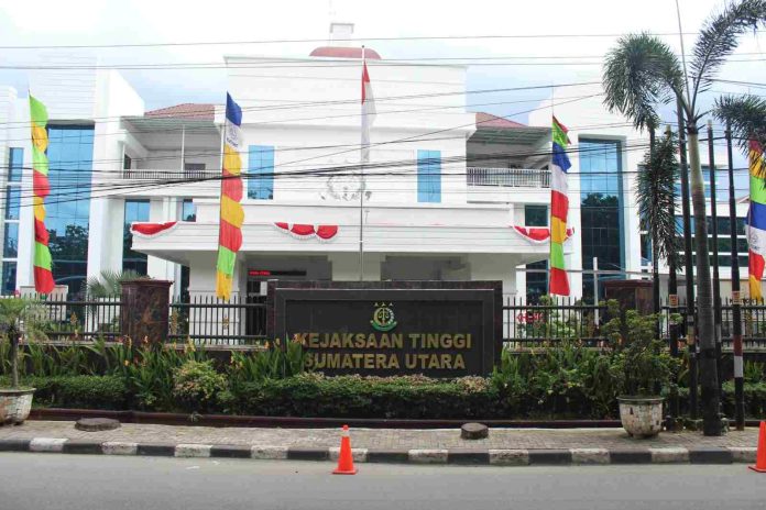 Kantor Kejatisu yang terletak di Jalan A.H. Nasution, Kecamatan Medan Johor.