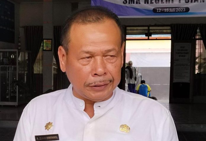 Kepala Cabang Dinas Pendidikan Provinsi Sumatera Utara Wilayah VI Siantar-Simalungun, R. Zuhri Bintang.