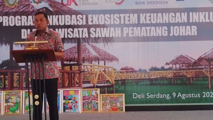 Kepala Kantor OJK Regional 5 Sumbagut, Bambang Mukti Riyadi.