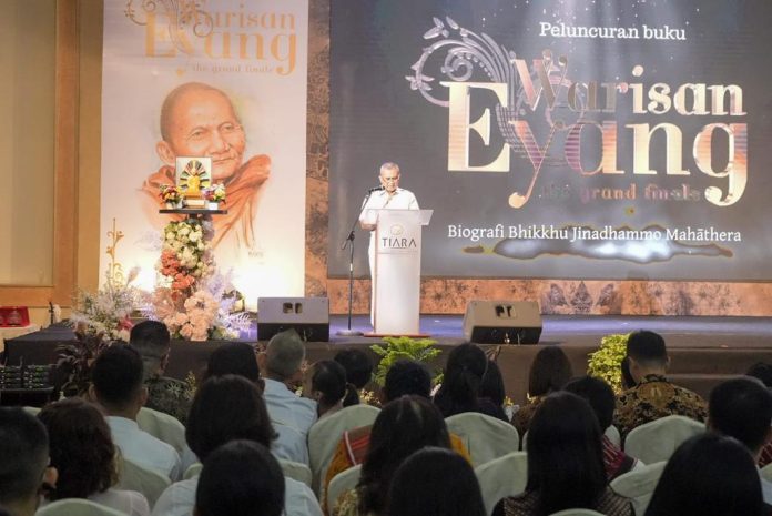 Peluncuran Buku Biografi Bhikkhu Jinadhammo Mahathera, Begini Pesan Asisten Pemko Medan