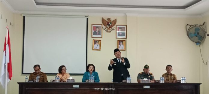 Pj Sekda Dairi Dilantik, Bupati Singgung Soal LPJ Ditolak DPRD