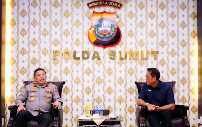 Terima Audiensi Pejabat Utama PTPN II, Irjen Pol Agung Di Sumut ini Banyak Mafia Tanah