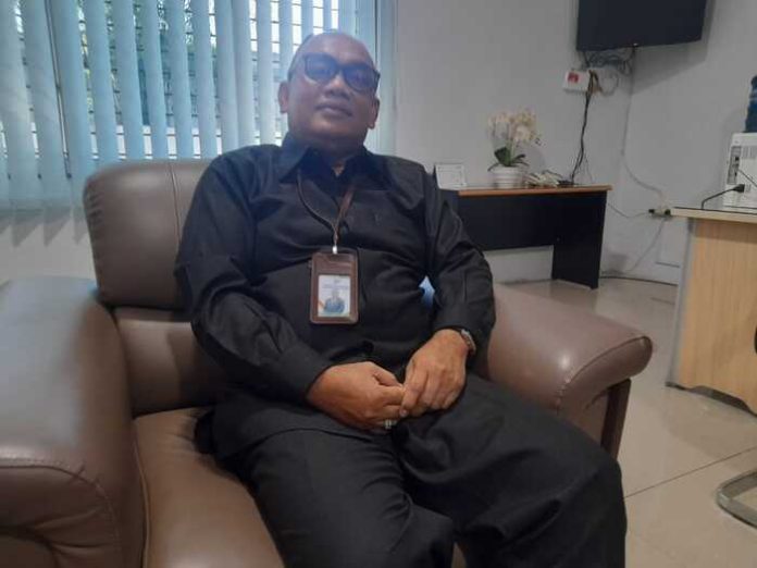 Kepala BPS Kabupaten Simalungun Sawaluddin Naibaho (f:abdi/mistar)