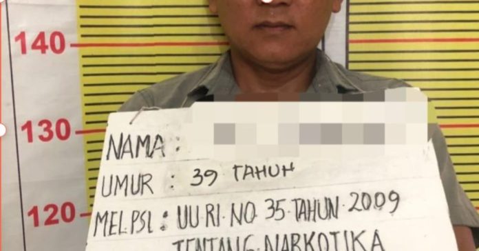 Bandar sabu diamankan Polres Tapsel.