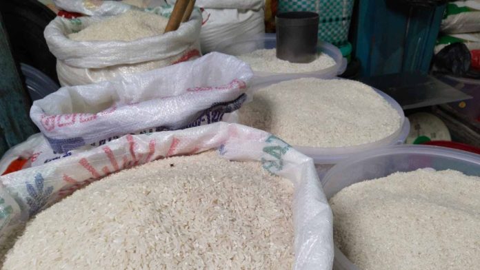 Harga beras terpantau terus merangkak naik di pasar Kota Pematang Siantar.