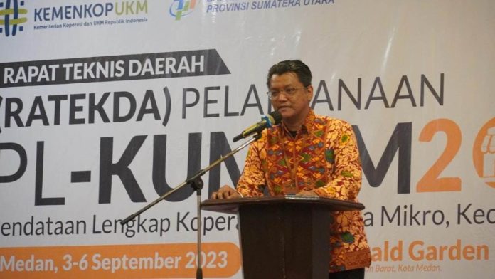 Kepala Badan Pusat Statistik Wilayah Sumatera Utara, Nurul Hasanudin.