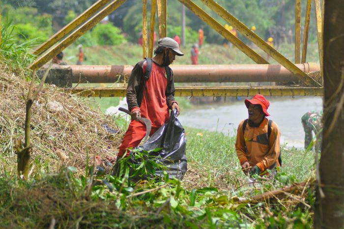 Membabat Tanaman Liar