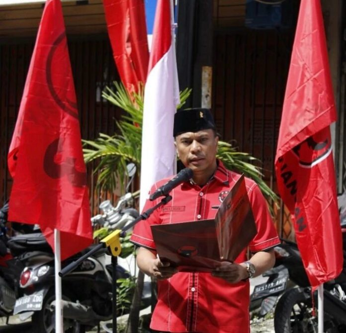 Bendahara DPC Medan PDI Perjuangan, Boydo Panjaitan (f:ist/mistar).