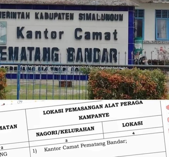 Soal Zonasi Pemasangan APK, KPU Dan Kesbangpol Simalungun Akui ...